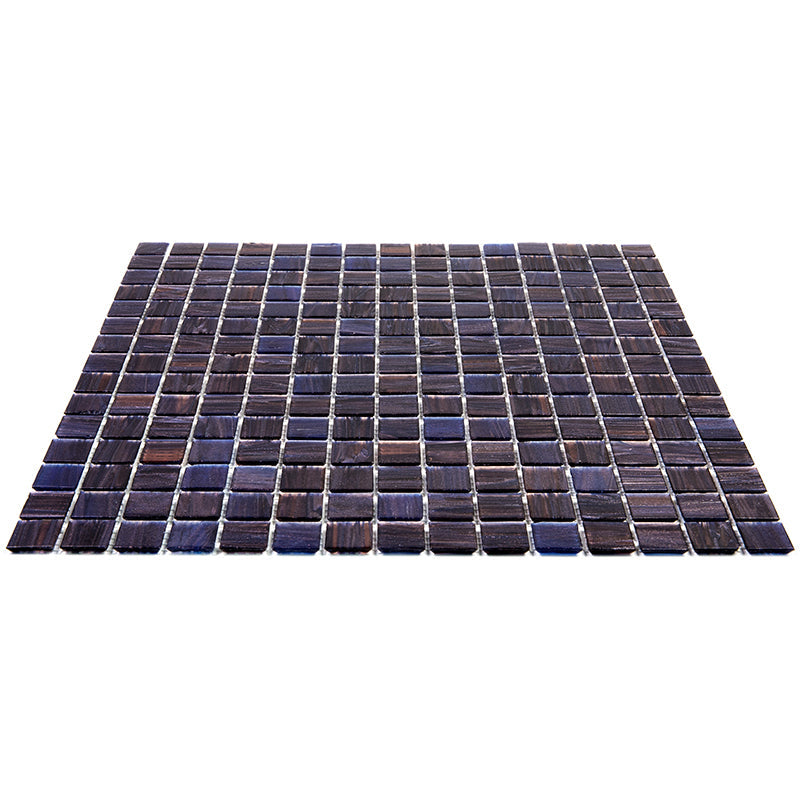 Deep Indigo Blue 12x12 Glossy Uniform Square Glass Mosaic Tile (20 pack, 20 sq ft/case) - Sample