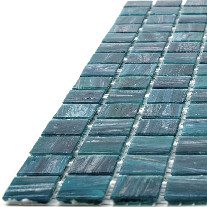 Skobeloff Green 12x12 Glossy Uniform Square Glass Mosaic Tile (20 pack, 20 sq ft/case)