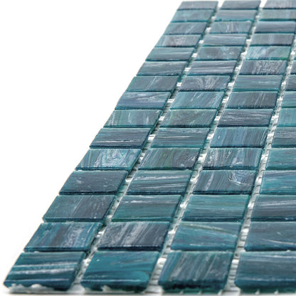 Skobeloff Green 12x12 Glossy Uniform Square Glass Mosaic Tile (20 pack, 20 sq ft/case)