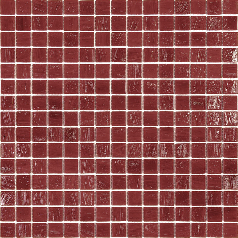 Scarlet Red 12x12 Glossy Uniform Square Glass Mosaic Tile (20 pack, 20 sq ft/case)