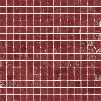 Scarlet Red 12x12 Glossy Uniform Square Glass Mosaic Tile (20 pack, 20 sq ft/case) - Sample