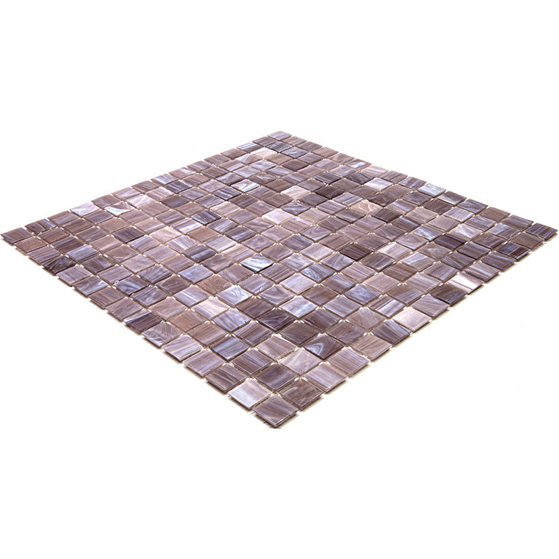 Old Rose Red 12x12 Glossy Uniform Square Glass Mosaic Tile (20 pack, 20 sq ft/case) - Sample