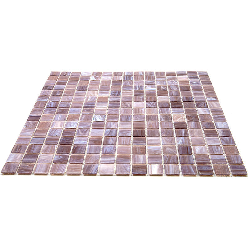 Old Rose Red 12x12 Glossy Uniform Square Glass Mosaic Tile (20 pack, 20 sq ft/case)