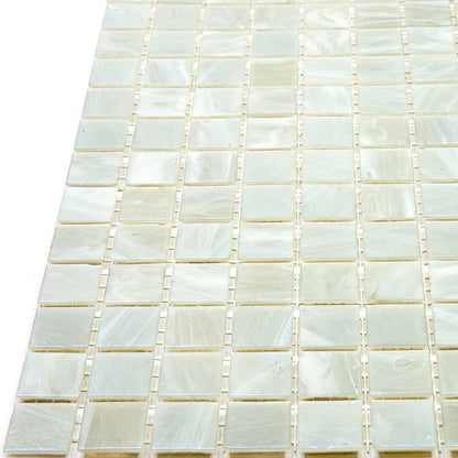 Pastel Gray 12x12 Glossy Uniform Square Glass Mosaic Tile (20 pack, 20 sq ft/case)