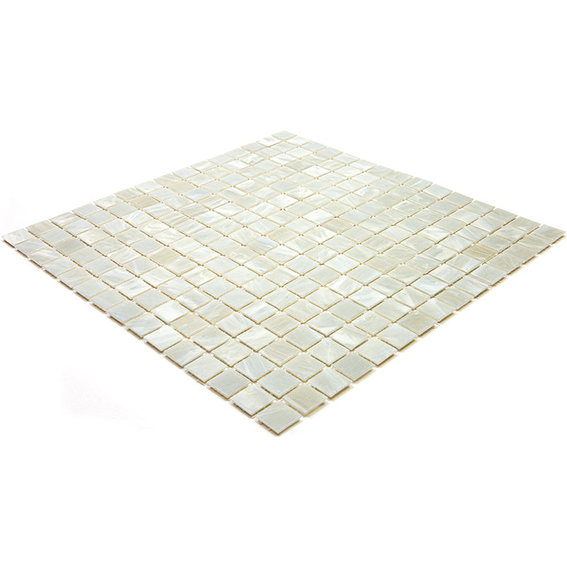 Pastel Gray 12x12 Glossy Uniform Square Glass Mosaic Tile (20 pack, 20 sq ft/case)