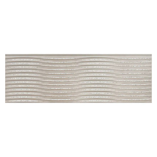 Soft Gray 10x30 Matte Ceramic Large Format Tile (3 pack, 6.02 sq ft/case) - Sample