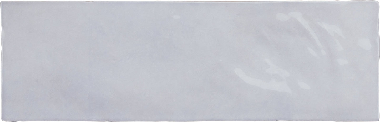Purple 2.5x8 Glossy Subway Ceramic Tile (38 pack, 5.38 sq ft/case) - Sample