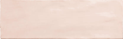 Soft Pink 2.5x8 Glossy Subway Ceramic Tile (38 pack, 5.38 sq ft/case) - Sample