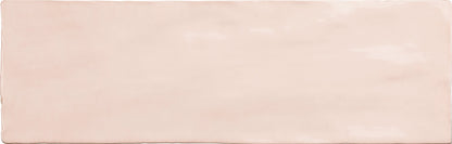 Pink 2.58 in. x 8 in. Polished Ceramic Subway Tile (5.38 sq ft/case)