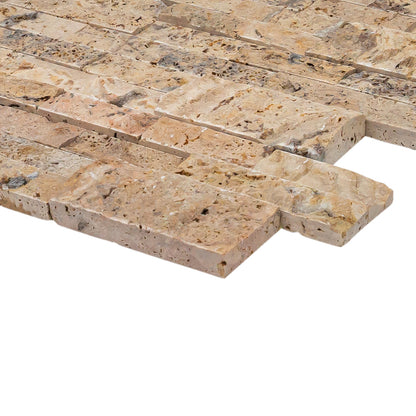 Scabos Travertine 3D Ledger Panel 6x24 – Full Truckload