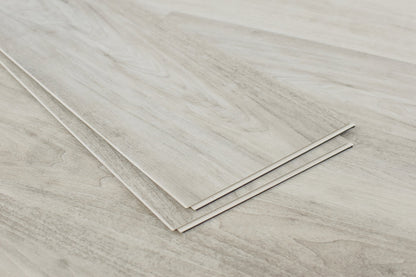 Seville SPC Embossed 9"x60" Vinyl Flooring 6mm - Cosmic Latte