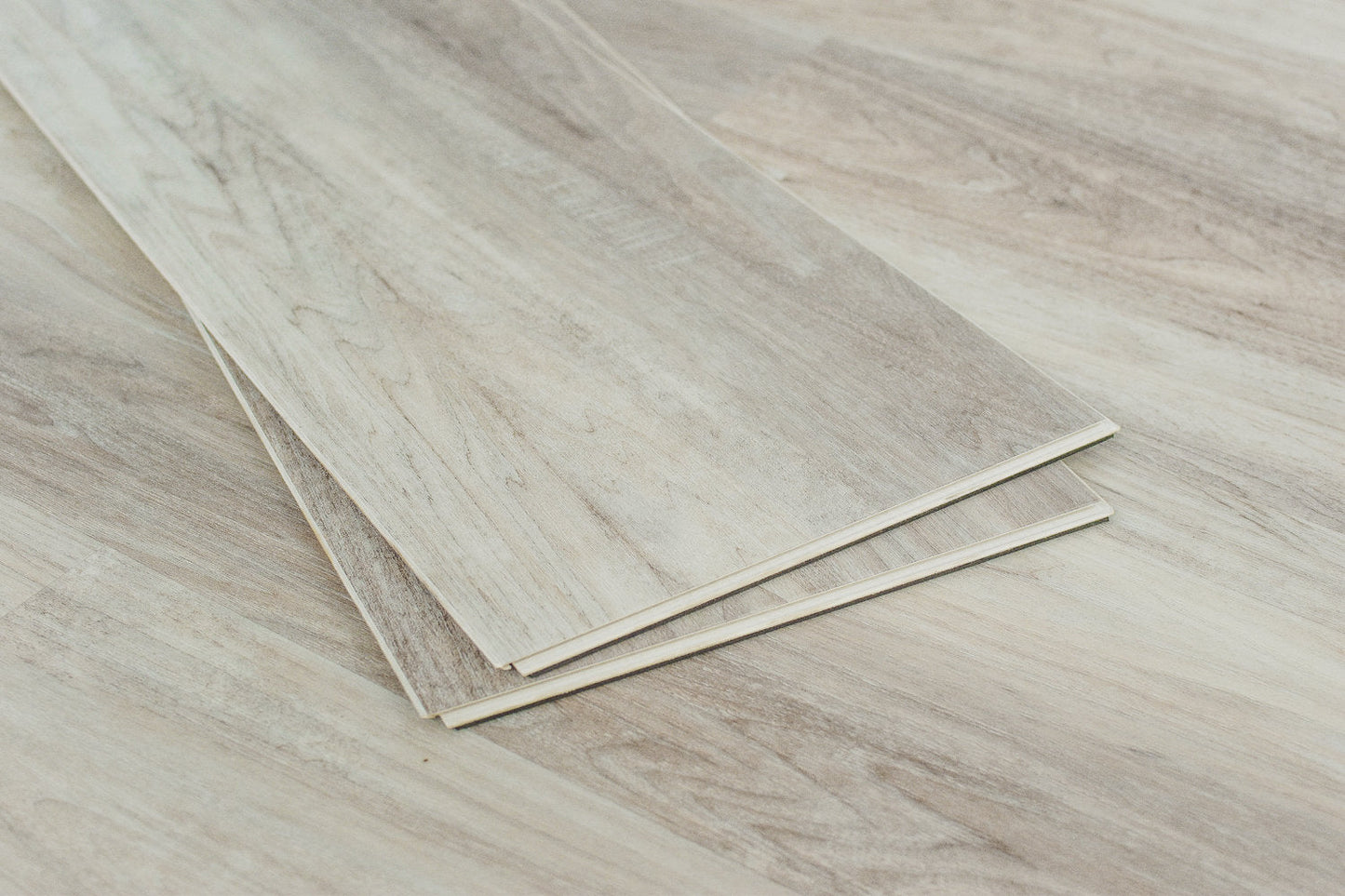 Seville SPC Embossed 9"x60" Vinyl Flooring 6mm - Natural Cream