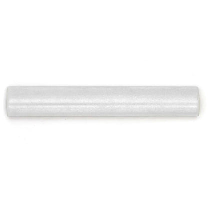 Light Gray 1.25x8 Matte Glossy Ceramic Bullnose Tile Trim (10 pack, 0.667 sq ft/case)