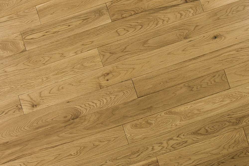 "Everlasting White Oak Smooth Solid Hardwood Flooring, 3/4 x 3.5 inches, in Simply Natural finish. SKU: TRPSH-EWO. Elevate your space with timeless beauty and superior quality."