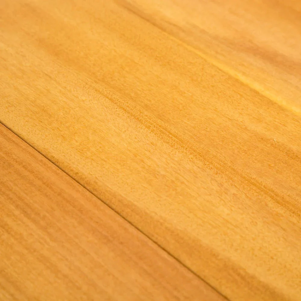 Golden Teak Smooth Solid Hardwood 3/4" x 3.25" Premiere Garapa Flooring - Natural