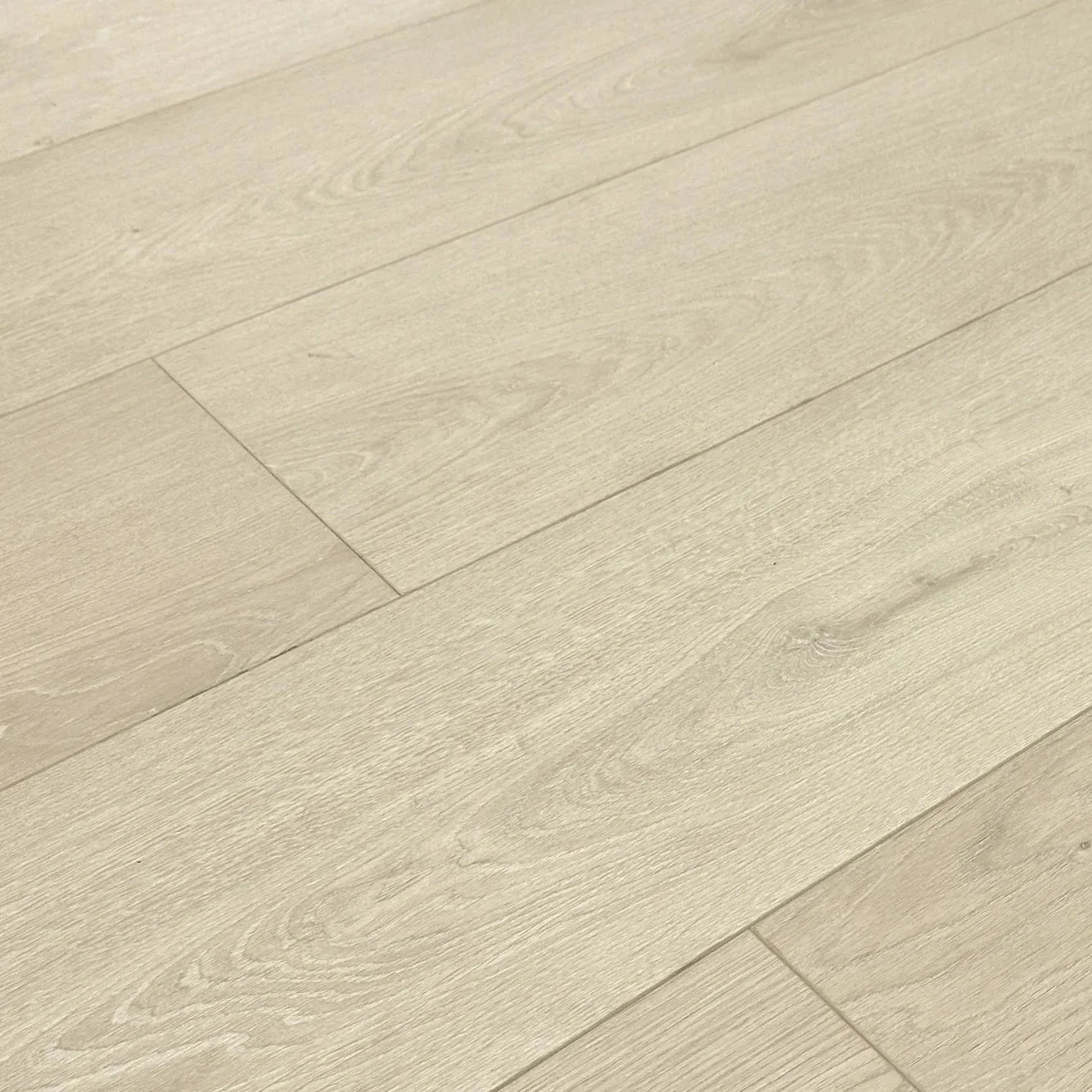 Sophisticate Beige Micro Bevel Matte 9.25"x60" Waterproof Laminate Flooring 12mm - Linea