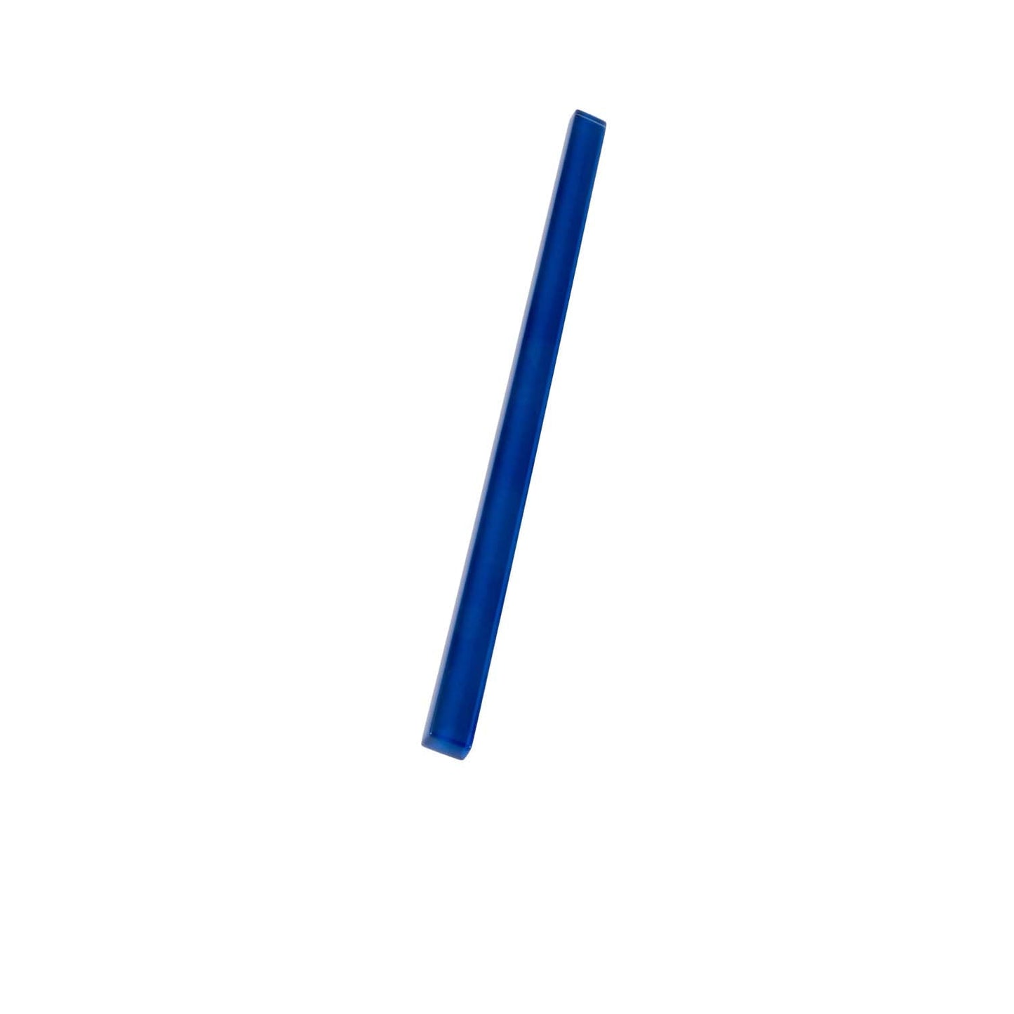 Cobalt Blue 0.5x12 Glossy Glass Pencil Tile Trim (10 pack, 0.5 sq ft/case) - Sample