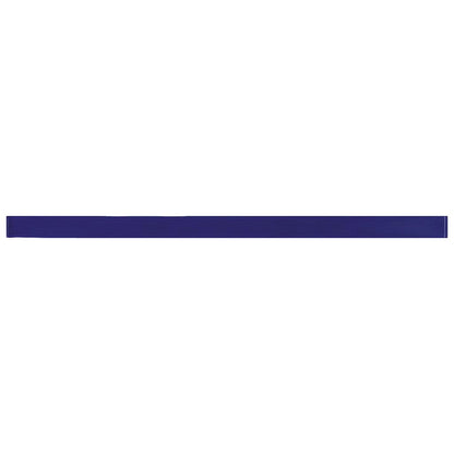 Cobalt Blue 0.5x12 Glossy Glass Pencil Tile Trim (10 pack, 0.5 sq ft/case) - Sample