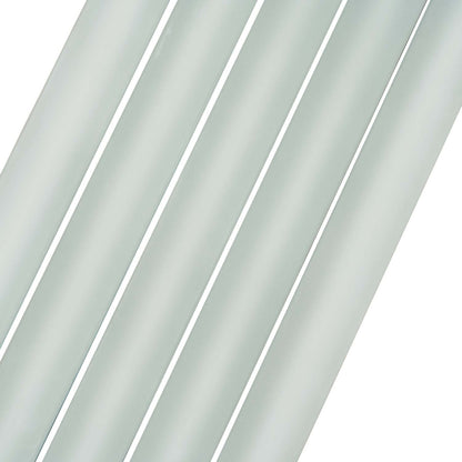 Blizzard Blue 0.5x12 Matte Glass Pencil Tile Trim (10 pack, 0.5 sq ft/case) - Sample