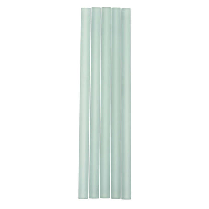 Blizzard Blue 0.5x12 Matte Glass Pencil Tile Trim (10 pack, 0.5 sq ft/case)