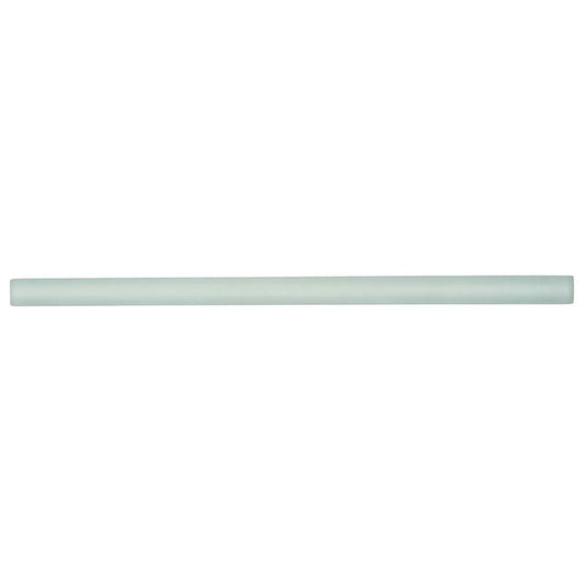 Blizzard Blue 0.5x12 Matte Glass Pencil Tile Trim (10 pack, 0.5 sq ft/case)