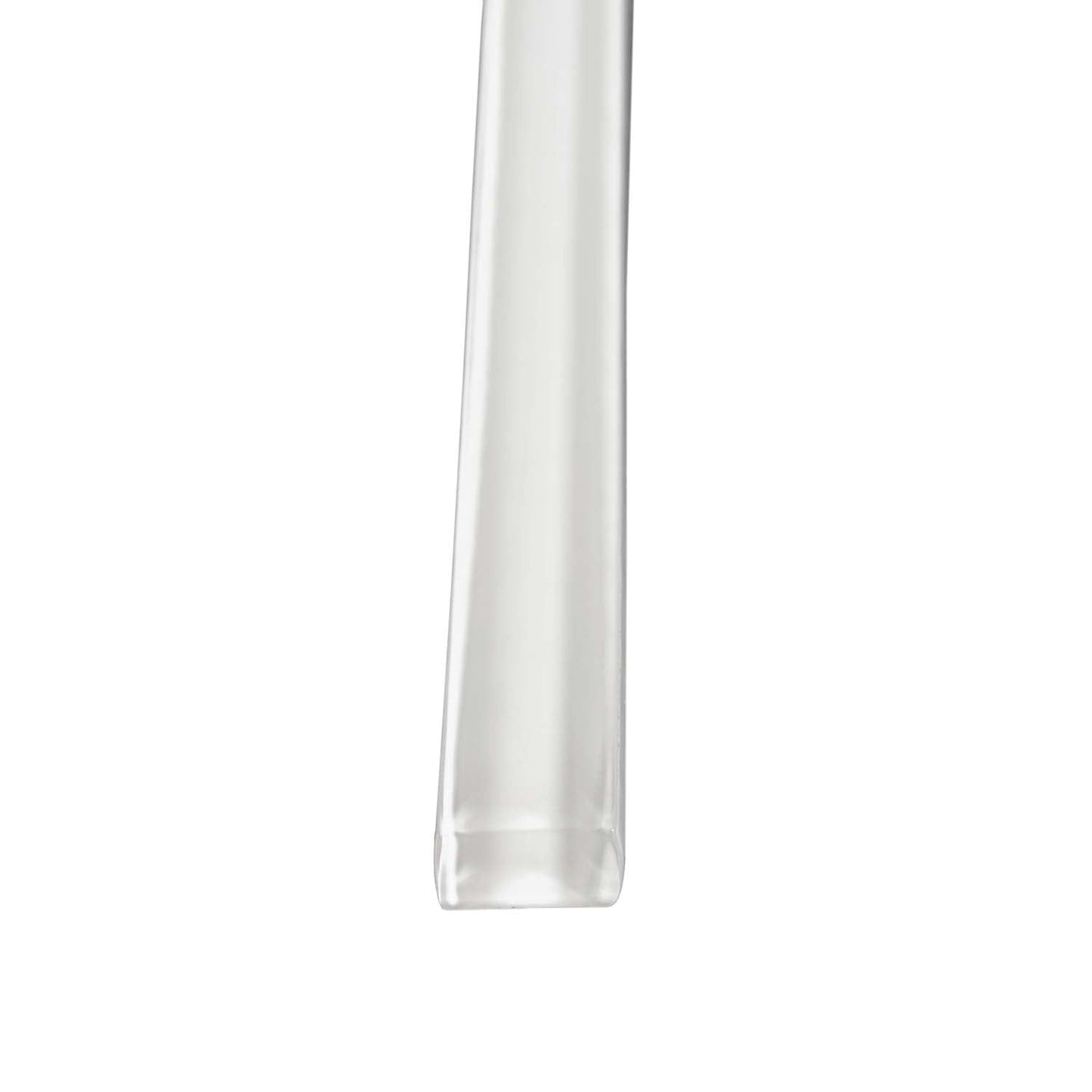 White 0.5x12 Glass Glossy Pencil Tile Trim (10 pack, 0.5 sq ft/case) - Sample