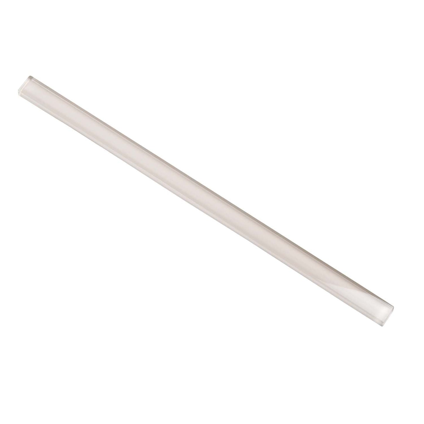 Light Gray 0.5x12 Glass Glossy Pencil Tile Trim (10 pack, 0.5 sq ft/case)