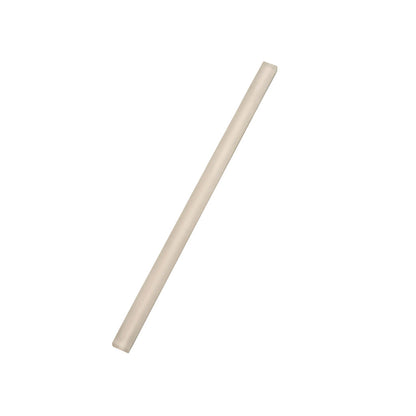 Light Gray 0.5x12 Matte Glass Pencil Tile Trim (10 pack, 0.5 sq ft/case)
