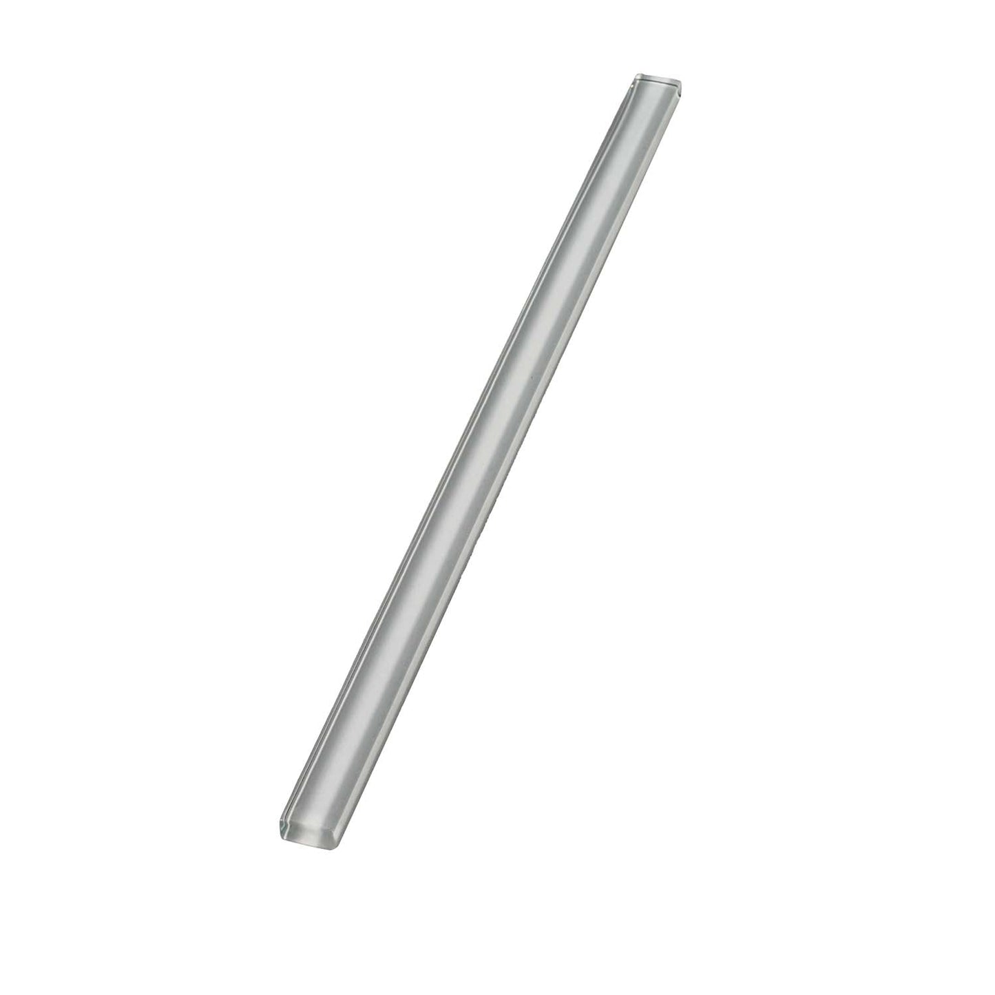 Gray 0.5x12 Glass Glossy Pencil Tile Trim (10 pack, 0.5 sq ft/case)