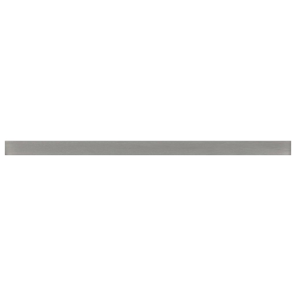 Fossil Gray 0.5x12 Glossy Glass Pencil Tile Trim (10 pack, 0.5 sq ft/case)