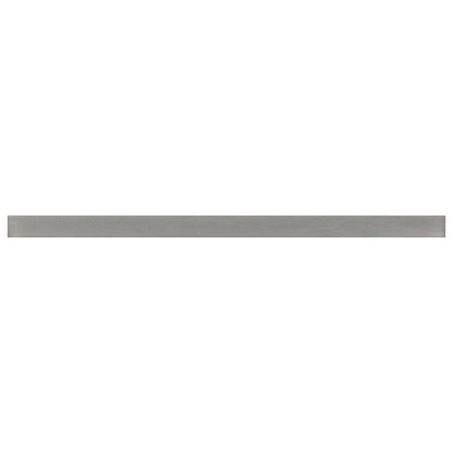 Fossil Gray 0.5x12 Glossy Glass Pencil Tile Trim (10 pack, 0.5 sq ft/case) - Sample