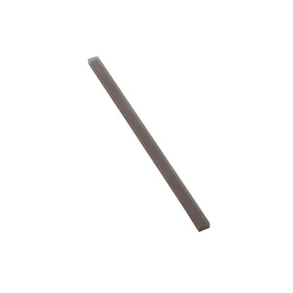 Ash Gray 0.5x12 Matte Glass Pencil Tile Trim (10 pack, 0.5 sq ft/case) - Sample
