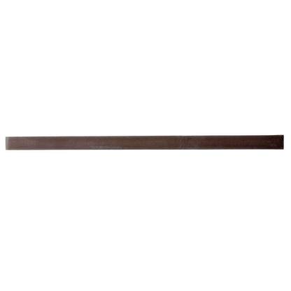 Ash Gray 0.5x12 Matte Glass Pencil Tile Trim (10 pack, 0.5 sq ft/case)