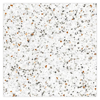 Bright White with Multi flecks 24x24 Matte Square Porcelain Large Format Tile (4 pack, 15.93 sq ft/case)