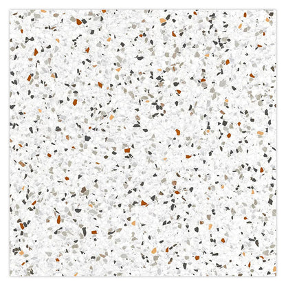 Bright White with Multi flecks 24x24 Matte Square Porcelain Large Format Tile (4 pack, 15.93 sq ft/case)
