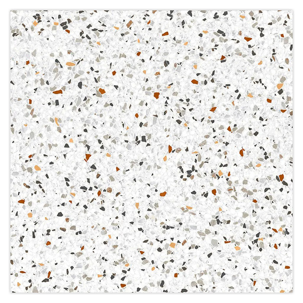 Bright White with Multi flecks 24x24 Matte Square Porcelain Large Format Tile (4 pack, 15.93 sq ft/case) - Sample