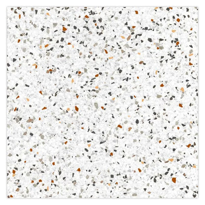 Bright White with Multi flecks 24x24 Matte Square Porcelain Large Format Tile (4 pack, 15.93 sq ft/case)