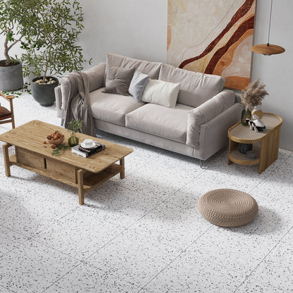 Bright White 24x24 Matte Square Porcelain Large Format Tile (4 pack, 15.93 sq ft/case)