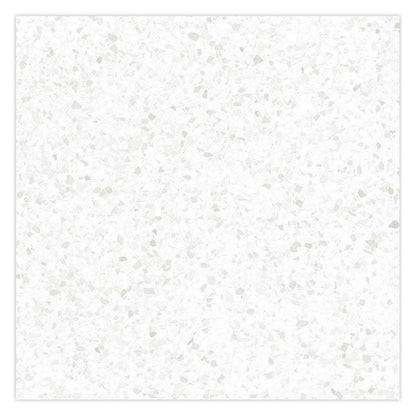 Bright White with Gray Flecks 24x24 Matte Square Porcelain Large Format Tile (4 pack, 15.93 sq ft/case) - Sample