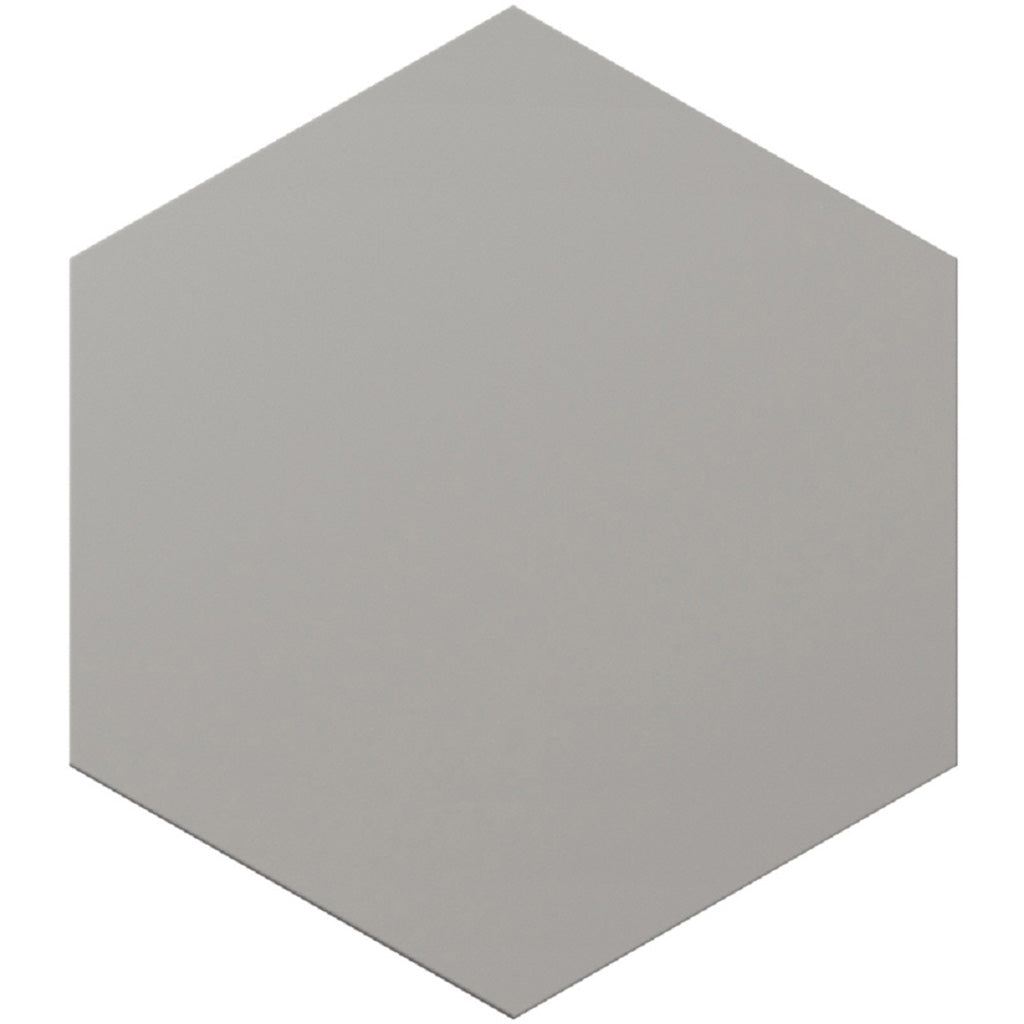 Dark Gray 8x9 Matte Hexagon Porcelain Tile (25 pack, 9.93 sq ft/case)