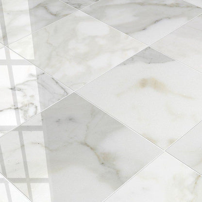 Calacatta Gold Polished Marble Tile