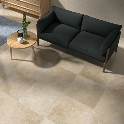 Chiaro Honed Filled Travertine Tile
