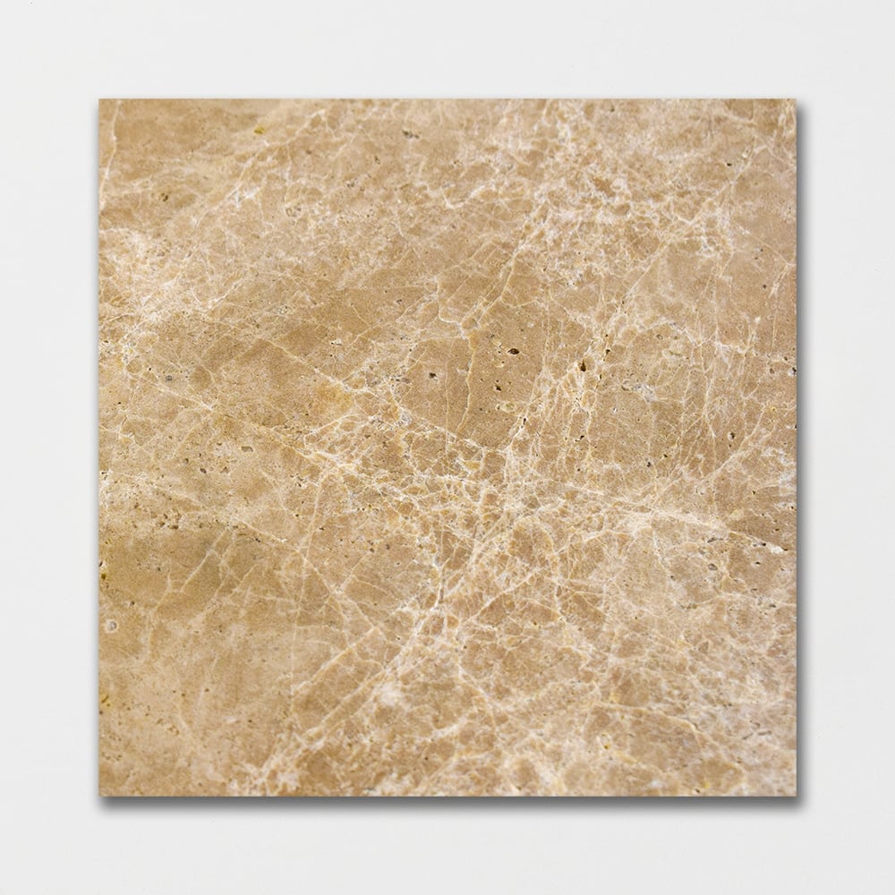 Emperador Light Polished Marble Tile