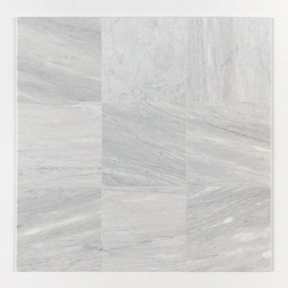 Carrara T Honed Marble Tile