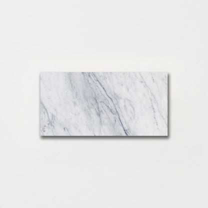 Carrara T Honed Marble Tile