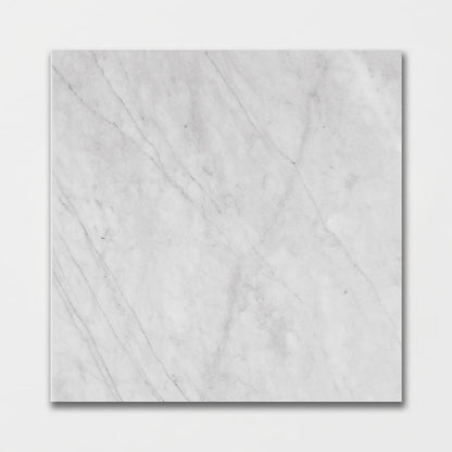 Carrara T Honed Marble Tile