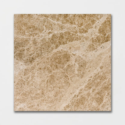 Emperador Light Polished Marble Tile