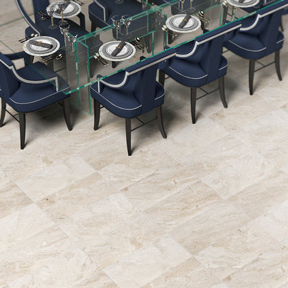 Royal Beige Polished Marble Tile