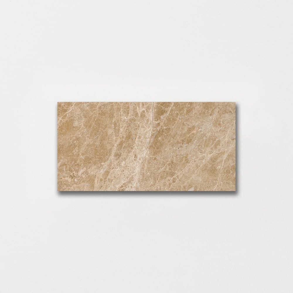 Emperador Light Polished Marble Tile