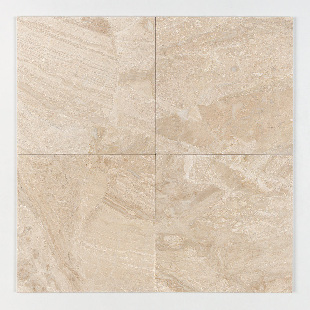 Royal Beige Honed Marble Tile